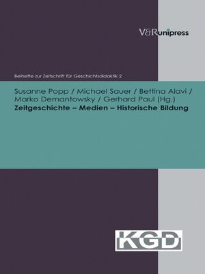 cover image of Zeitgeschichte – Medien – Historische Bildung